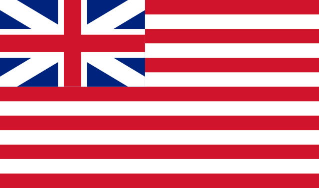 Flag of the British East India Company, 1707-1801.