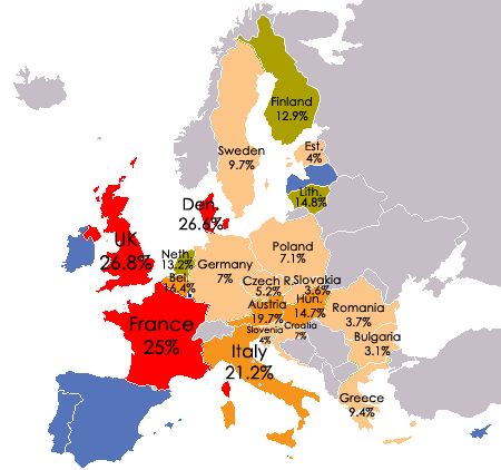 eu elections 2014 map right wing parties Arsenal For Democracy