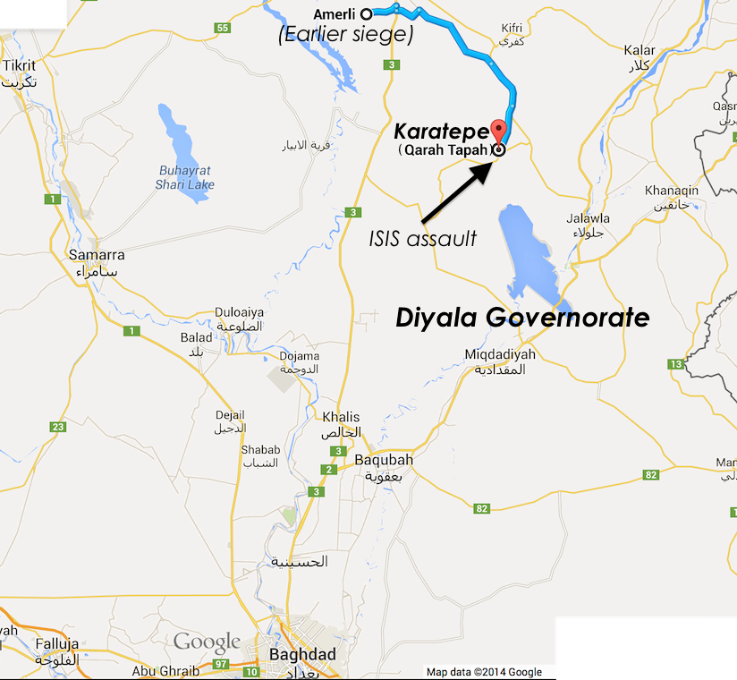 karatepe-qarah-tapah-diyala-amirli-iraq-map-october-23-2014