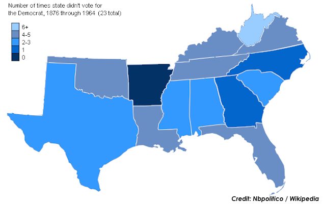 DemocraticSolidSouth_1876-1964