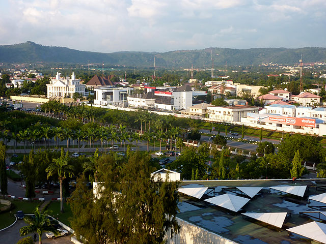 View of Abuja, Federal Capital Territory, Nigeria, 2012. (Credit: Bryn Pinzgauer - Wikimedia)